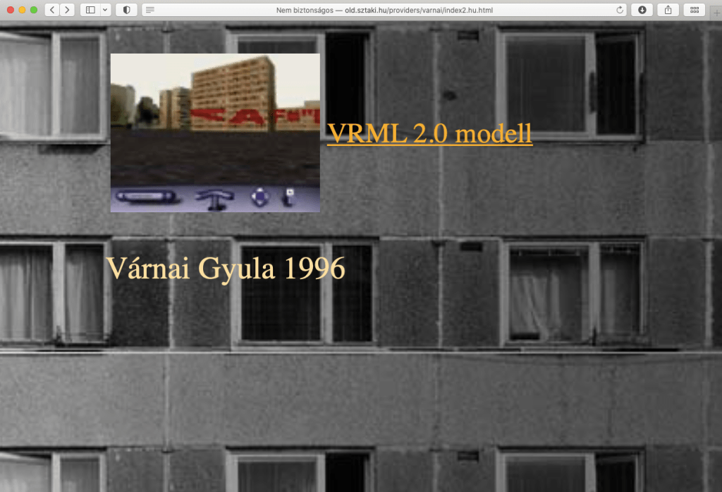 Gyula Várnai: Anamorphosis,&nbsp;1996
