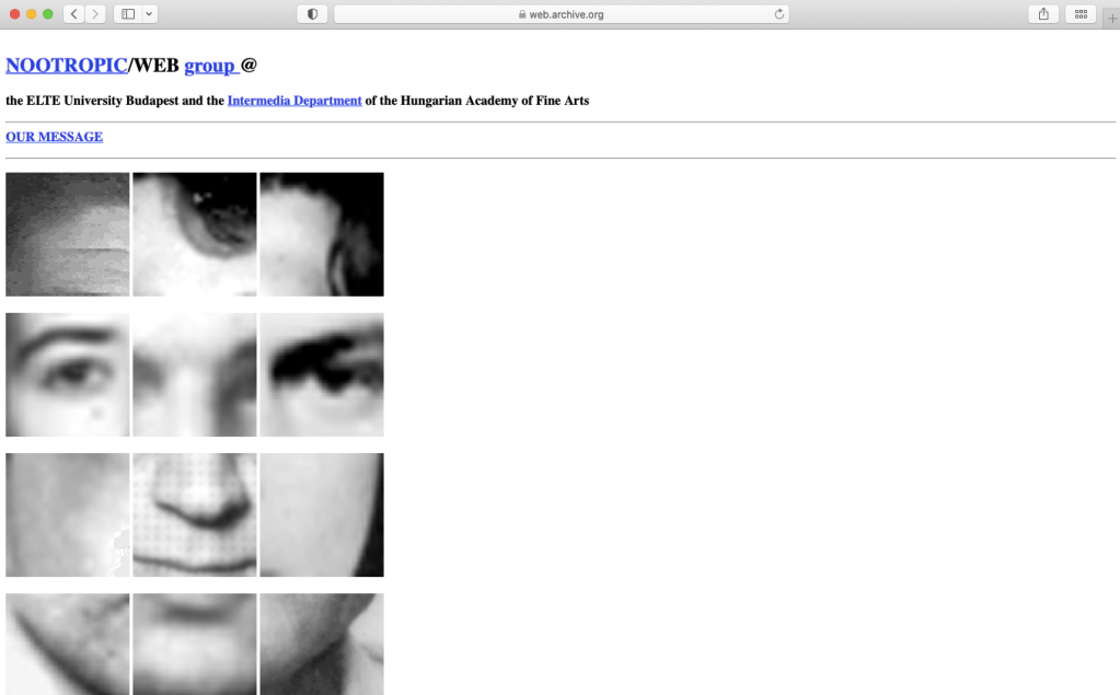 NOOTROPIC/WEB group, 1994