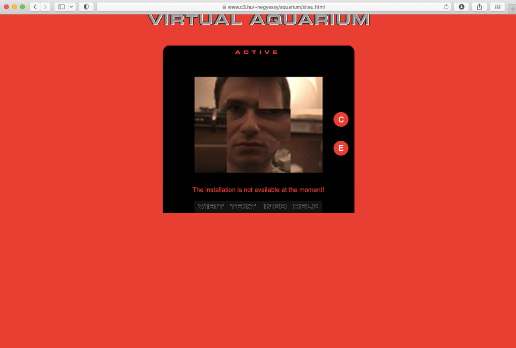 András Négyessy: Virtual Aquarium,&nbsp;1998