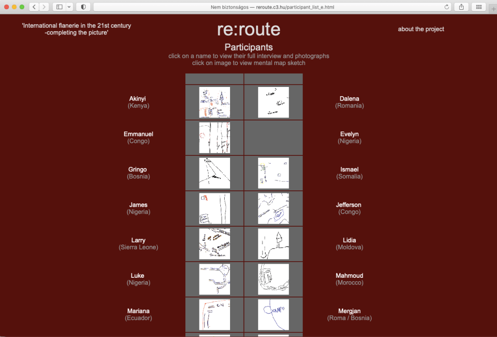 Big Hope (Miklós Erhardt – Dominic Hislop): re:route,&nbsp;2002