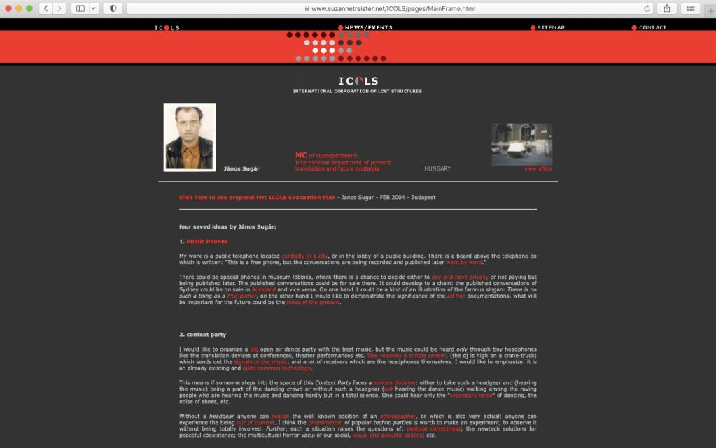 János Sugár: Four saved ideas for ICOLS,&nbsp;2004