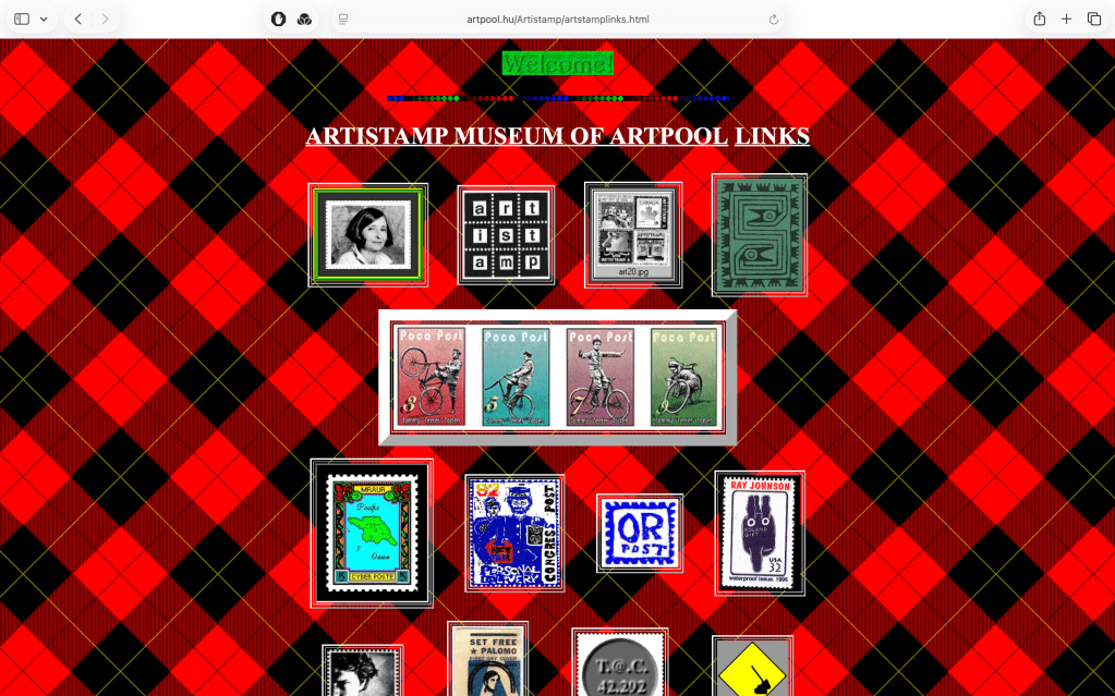 György Galántai: Artistamp Museum,&nbsp;2000